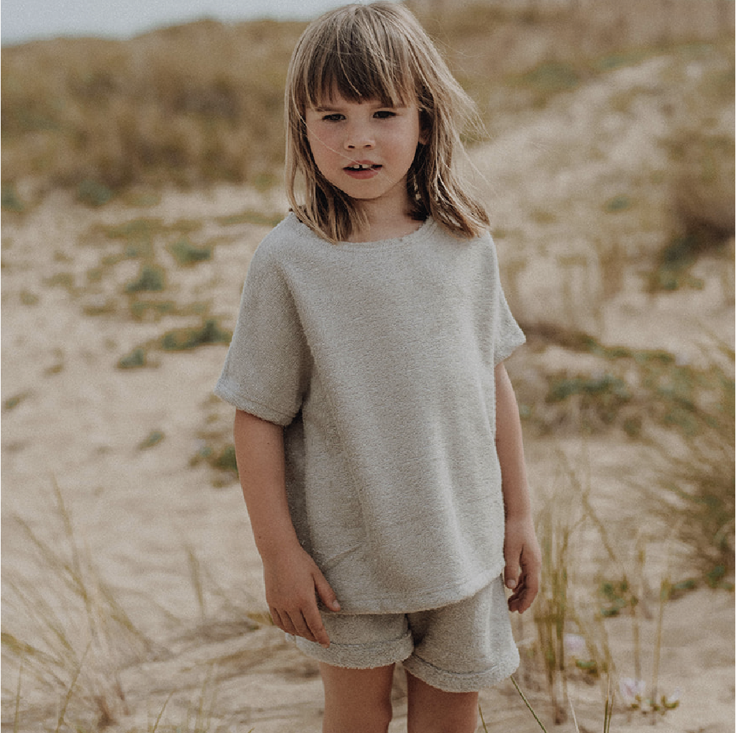 UPÉ - Wholesale T-Shirt - Kids - Bamboo terry kimono T-shirt0