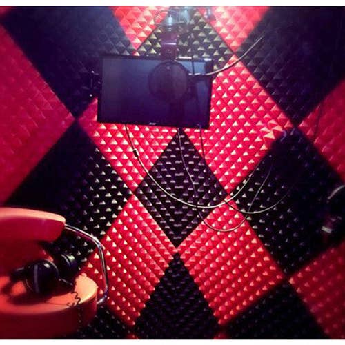 Arrow Zoom Limited - Wholesale Wall Accent - 48 pcs Wedge Adhesive Backed Tiles Foam 7 Colors KK105414