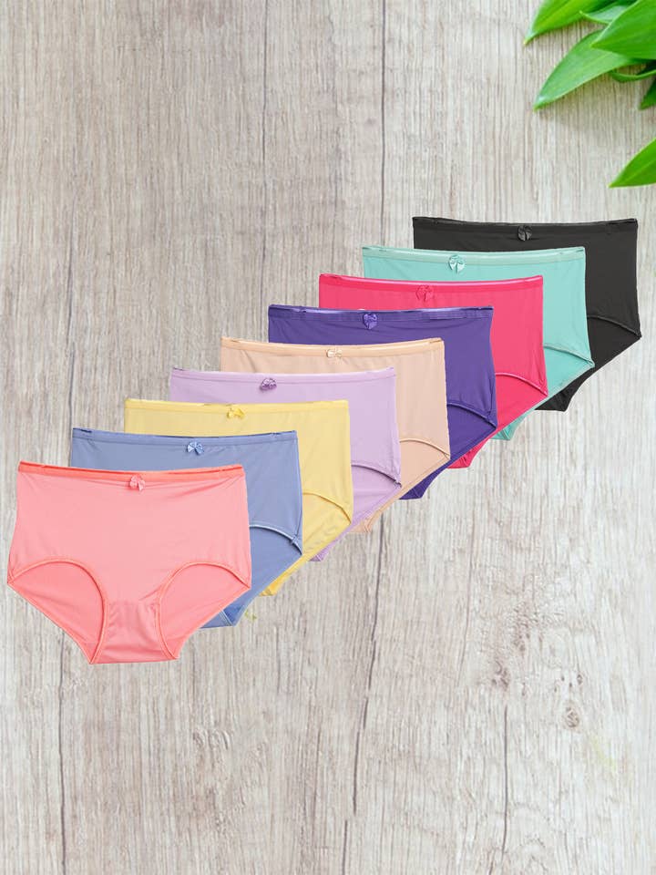 Isadora, Tipi toe, & James Fiallo - Wholesale Underwear - Women's - Isadora Women's Cotton Seamless Comfort Brief Underwear