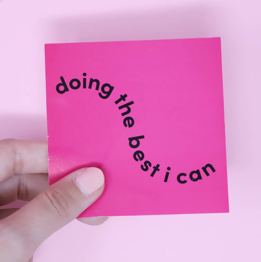 Made Au Gold - Wholesale Sticker - Doing The Best I Can