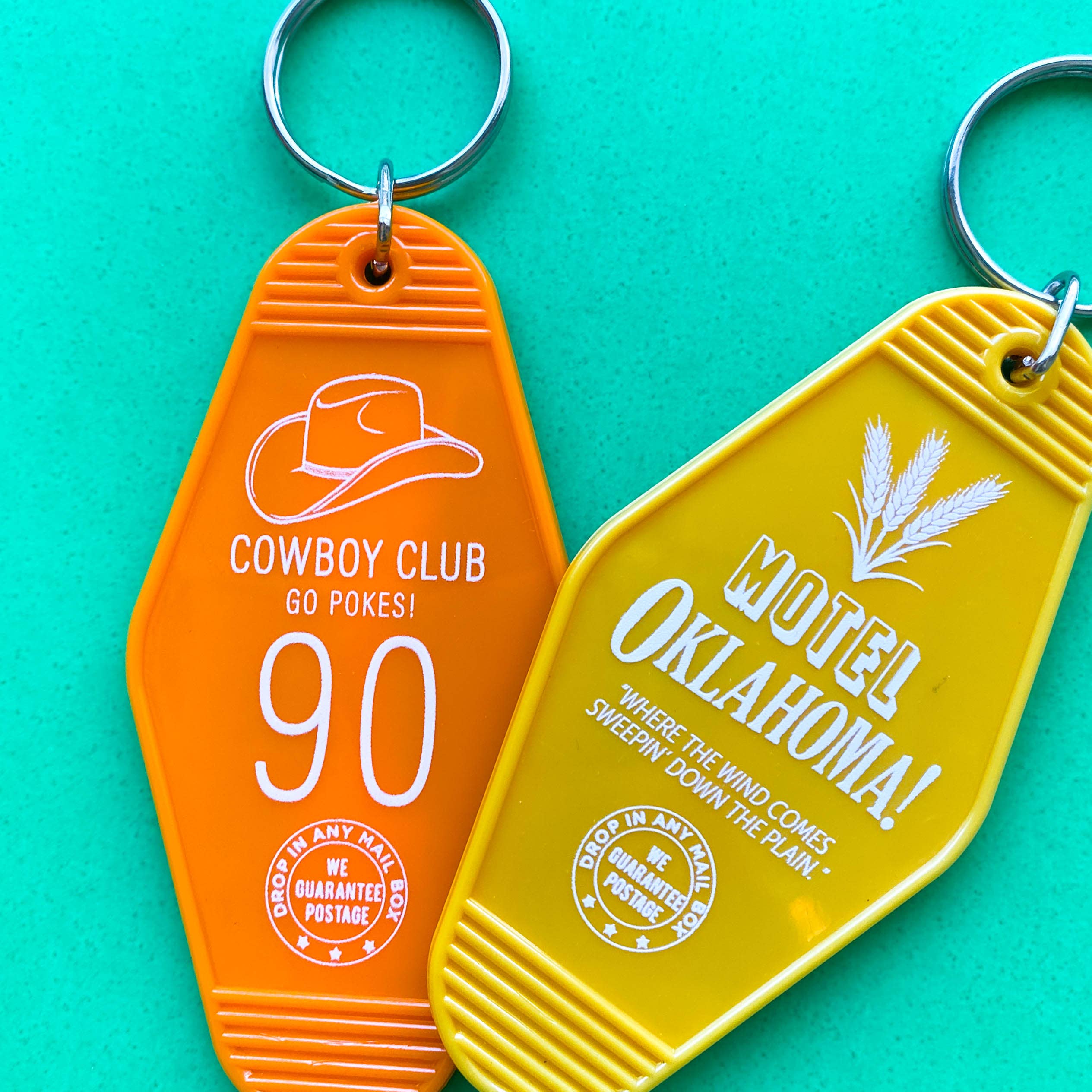 PLENTY - Wholesale Keychain - Unisex - Vintage Motel Key Tags | Oklahoma1