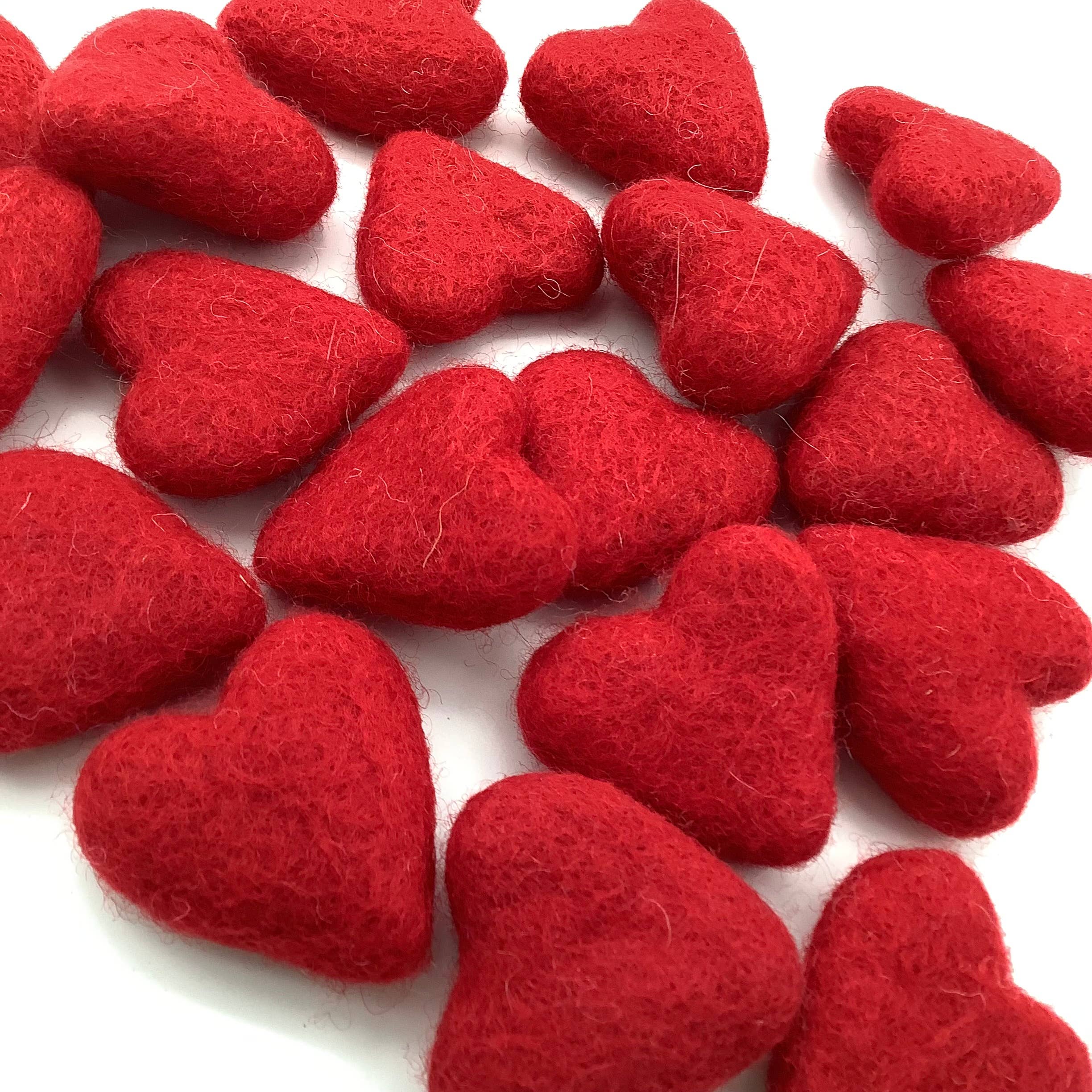 Mondo Trading Company - Wholesale Decorative Tabletop Object - Felted Hearts-Small (Nepal)7