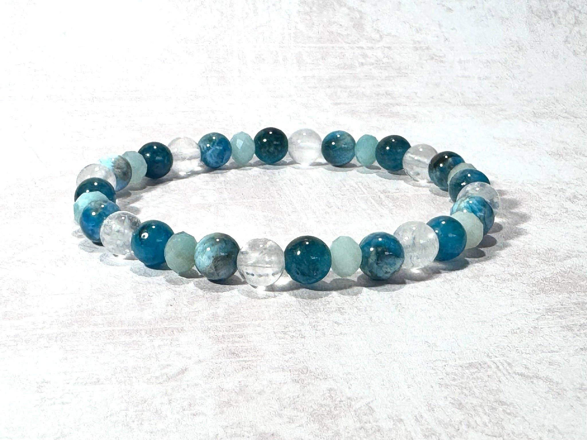 STOSA - Wholesale Beaded Bracelet - Apatite Mix Gemstone Bracelet2
