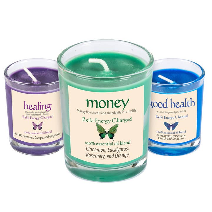 Benjamin International - Wholesale Jar/Filled Candle - Herbal Intention Candles