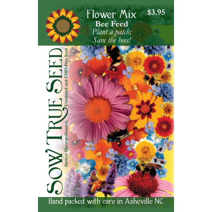 Sow True Seed - Wholesale Plant Seeds - Flower Seed Mix - Bee Feed