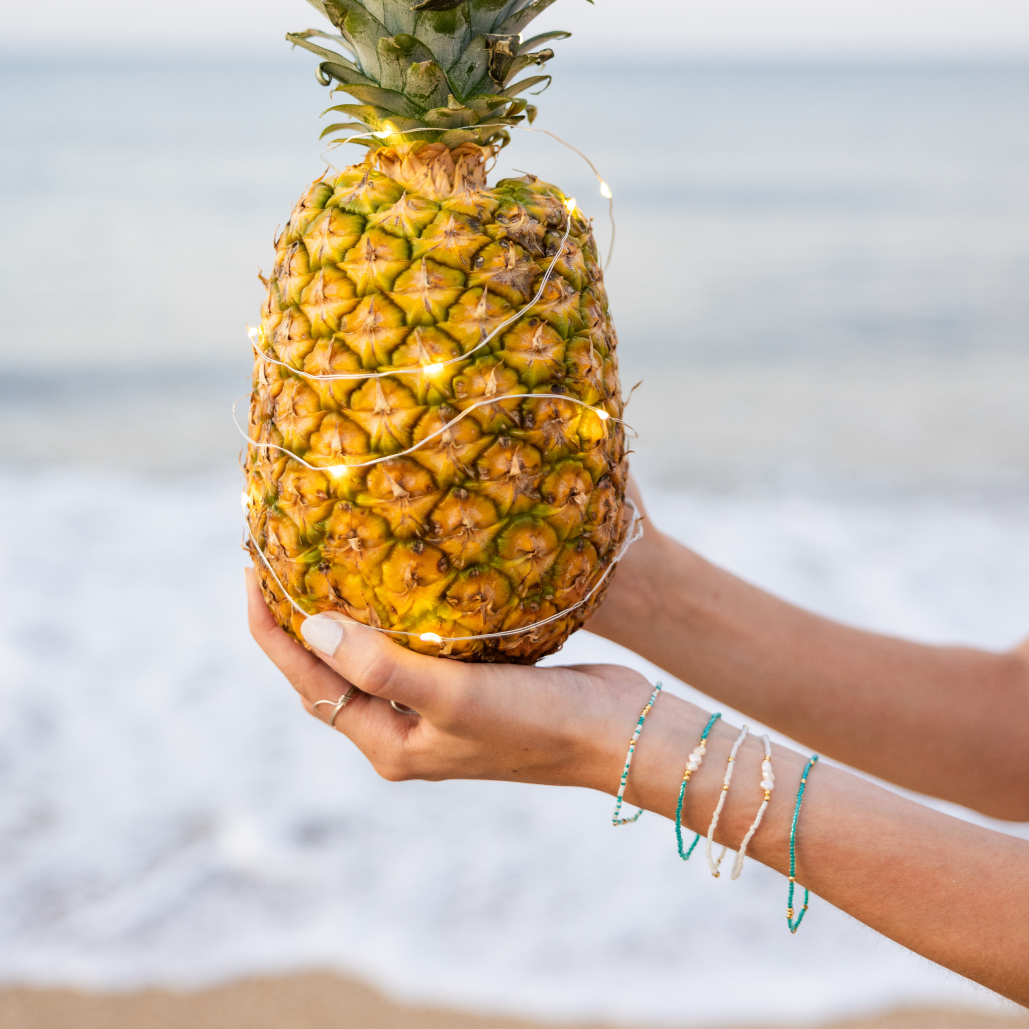 Nica Life - Wholesale Beaded Bracelet - Seed Bead Stretch Bracelets-  Holiday at the Sea Colors4