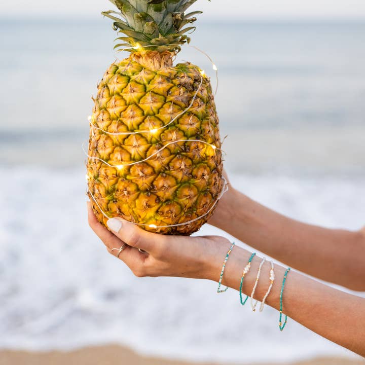 Nica Life - Wholesale Beaded Bracelet - Seed Bead Stretch Bracelets- Holiday at the Sea Colors4