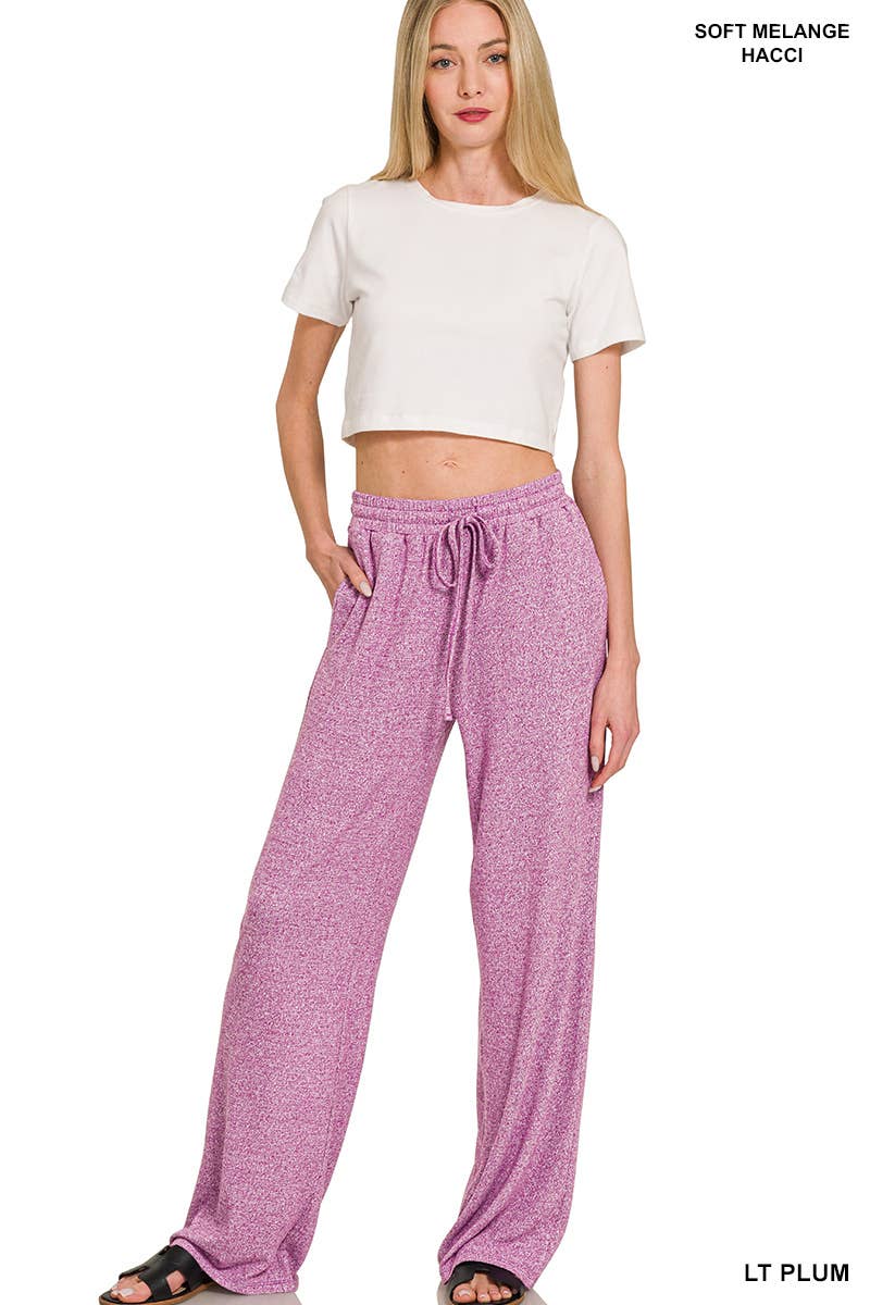 Vanilla Monkey - Vente Ensemble haut et pantalon (PAS d'intérieur) - Femme - Ensemble de tee-shirt à manches longues et pantalon en Hacci mélangé doux10