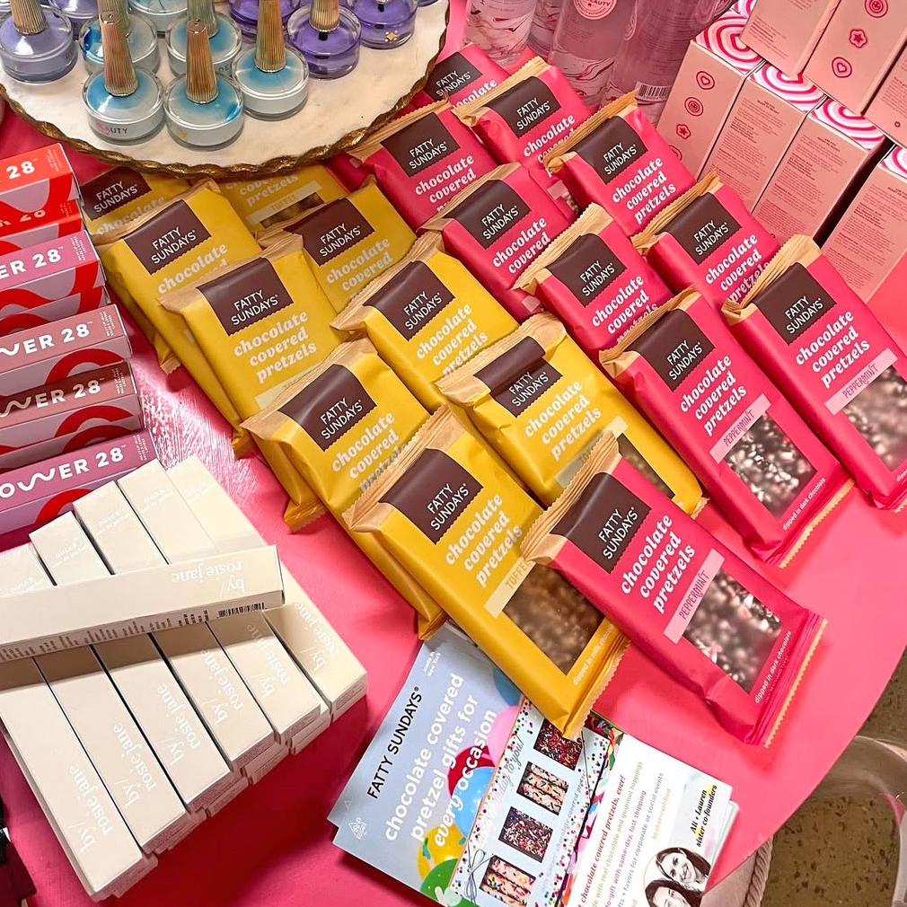 Fatty Sundays - Wholesale Chocolate Covered Sweets - Toffee Chocolate Covered Pretzels (3-pack)5