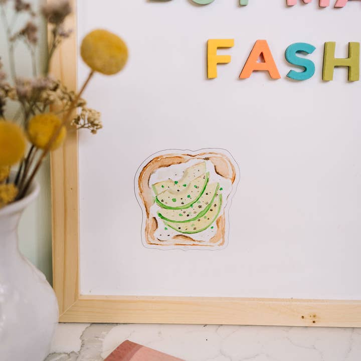 kathyphantastic - Wholesale Magnet - Avocado Toast Magnet