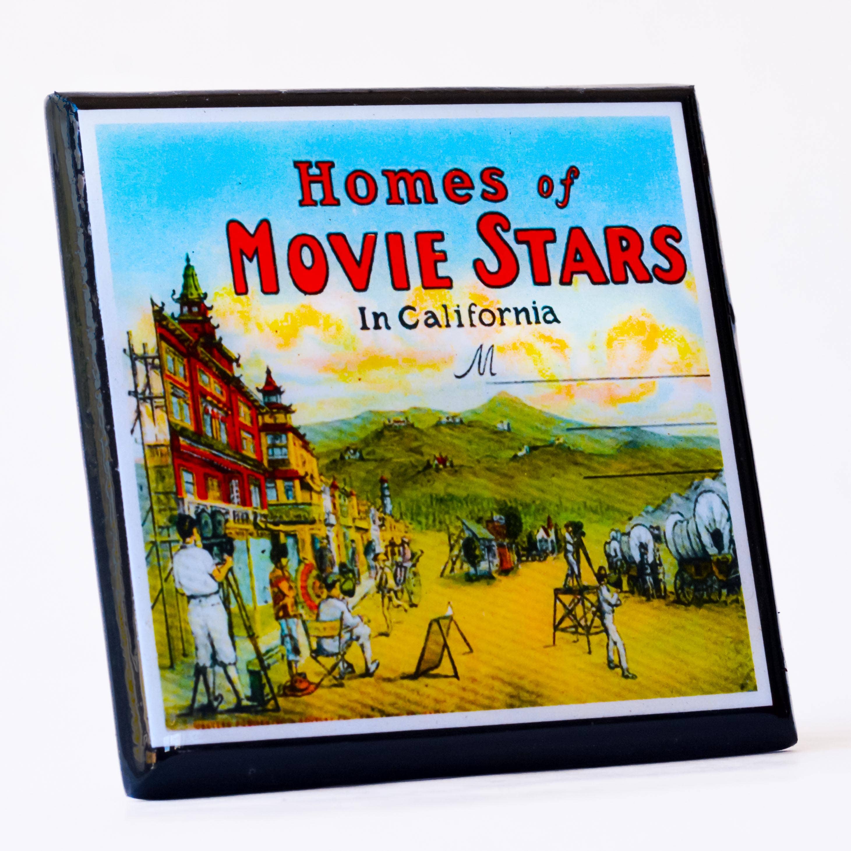 Cheltenham Road - Wholesale Coasters - Homes of the Stars Vintage Hollywood Coaster Set2