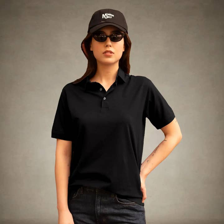 Women's Oversized Polo Shirt for wholesale by Members Only