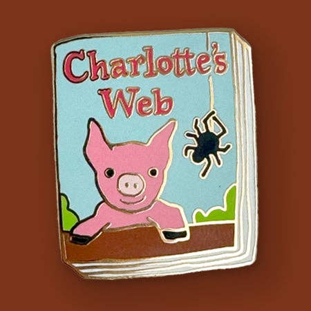 Broche de livre : Charlotte's Web pour la vente par Ideal Bookshelf