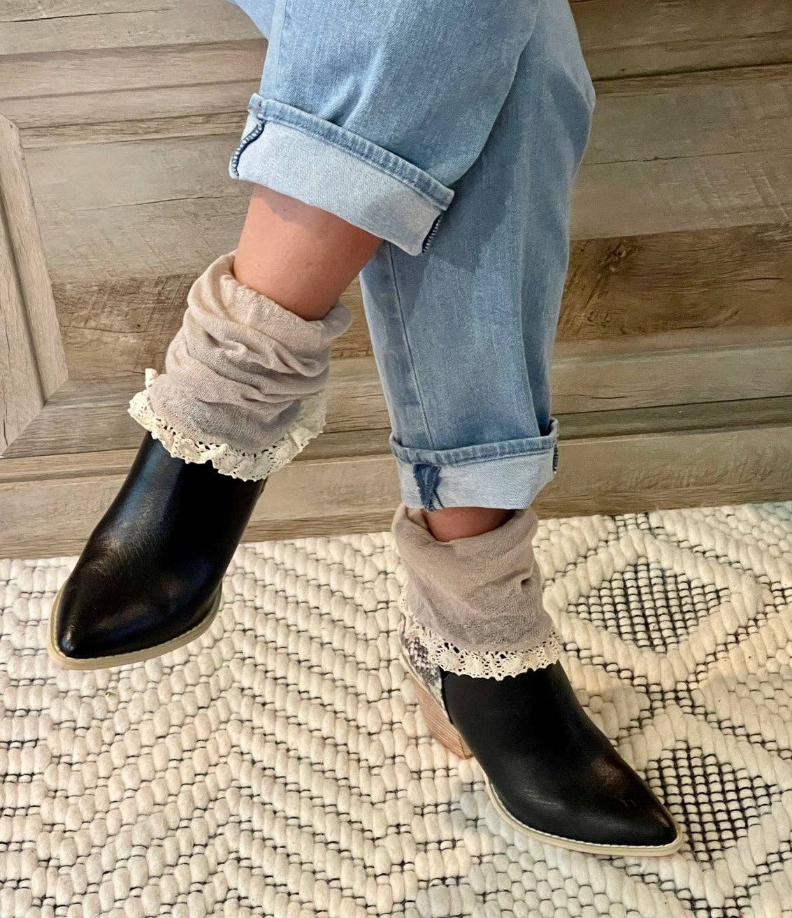 Bootights - Wholesale Socks - Women's - Betsy Burlap Over the Knee5