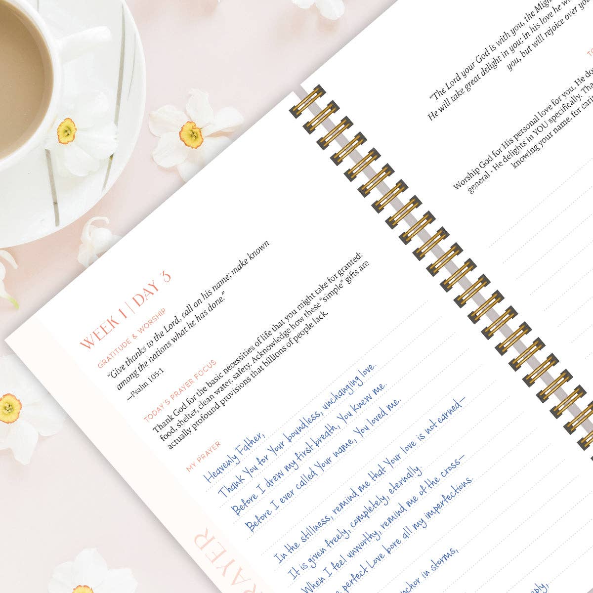 Spiral Bible – Großhandel Tagebuch – Ein Jahr im Gebet: Eine Reise des täglichen Gebets und der Reflexion5