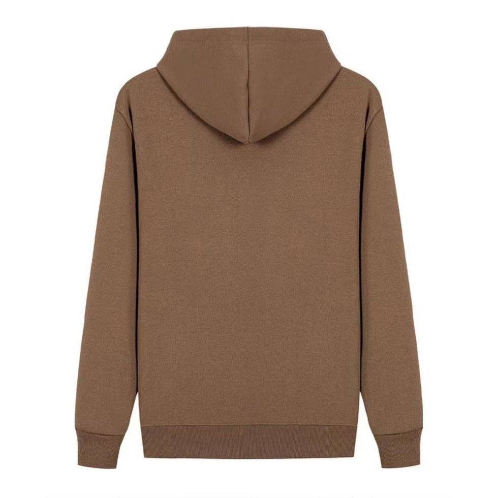 22 Jewelry - Wholesale Hoodie - Women's - SACHA SADDLE SWEATER BROWN UNISEX4