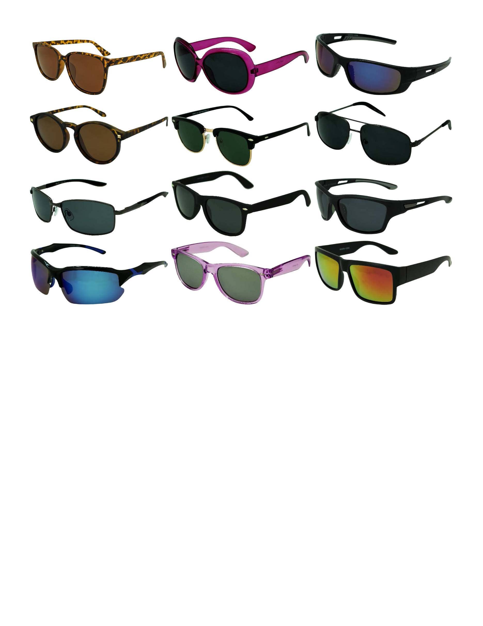 Desert Sunglass - Wholesale Sunglasses - Unisex - 100% Polarized Sunglass Assortment1