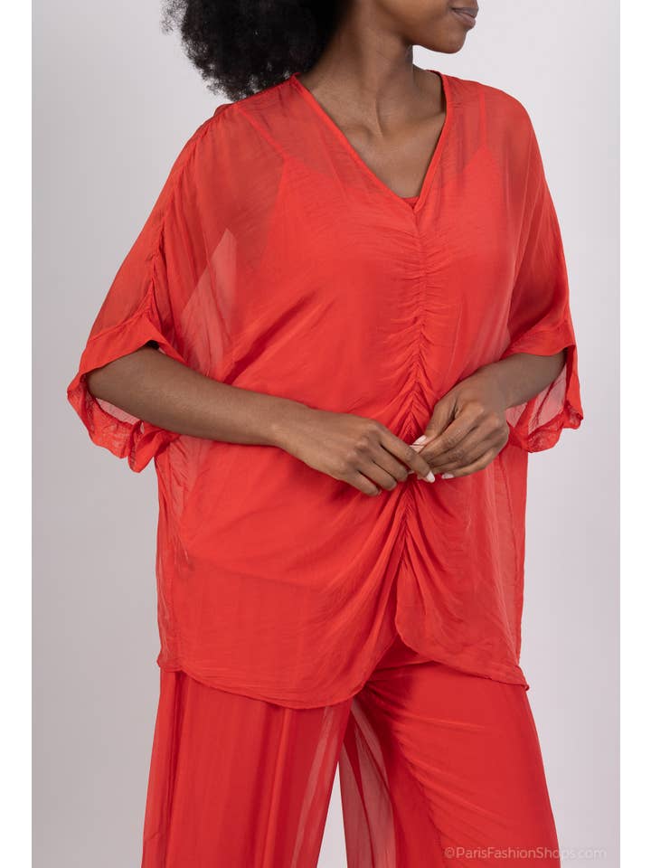 Shyloh - Wholesale Tunic - Women's - Silk Top 5049013