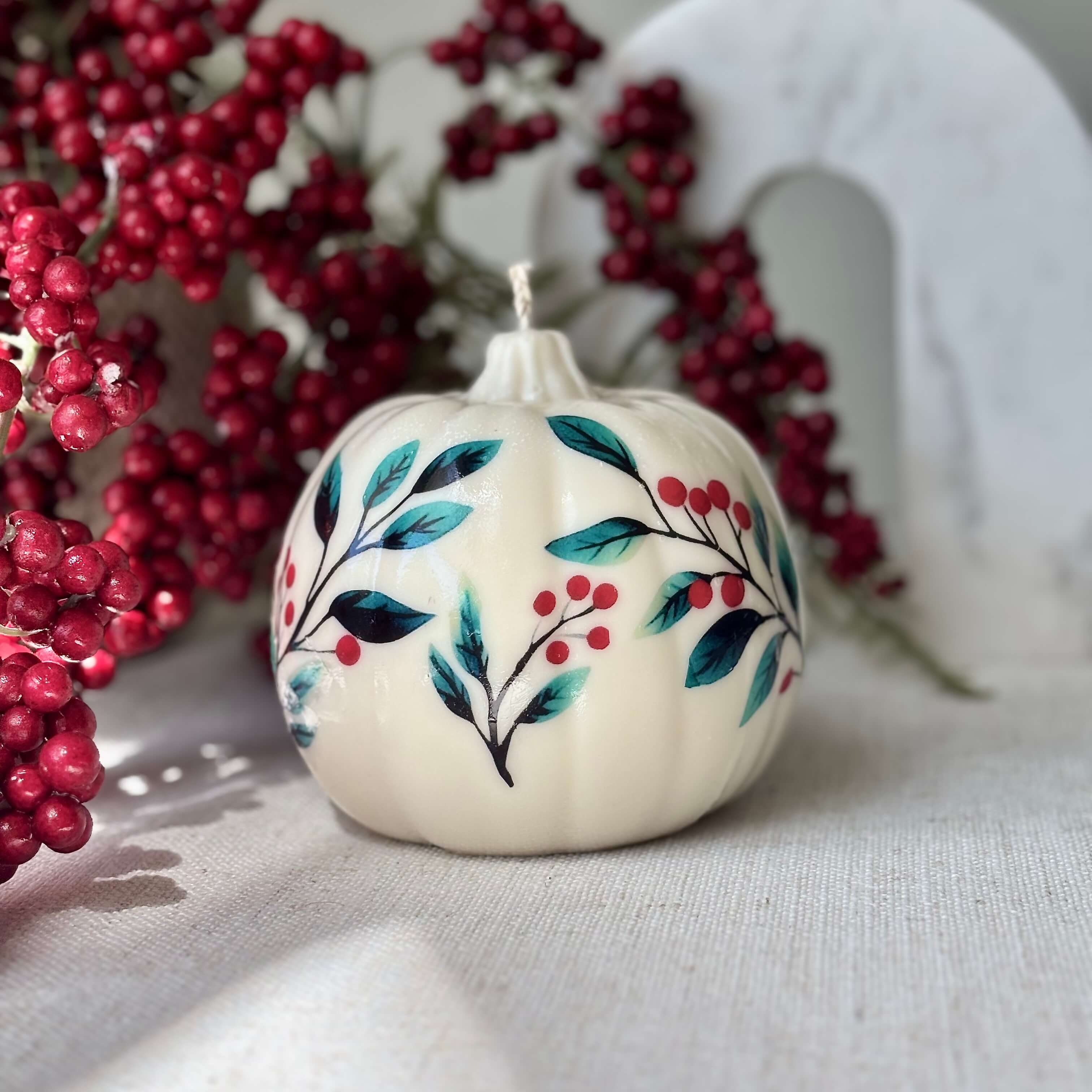 OH MY BOX – wholesale Pelarljus – Stor Vintage Pumpaljus | Juldekoration | Höstdekoration2