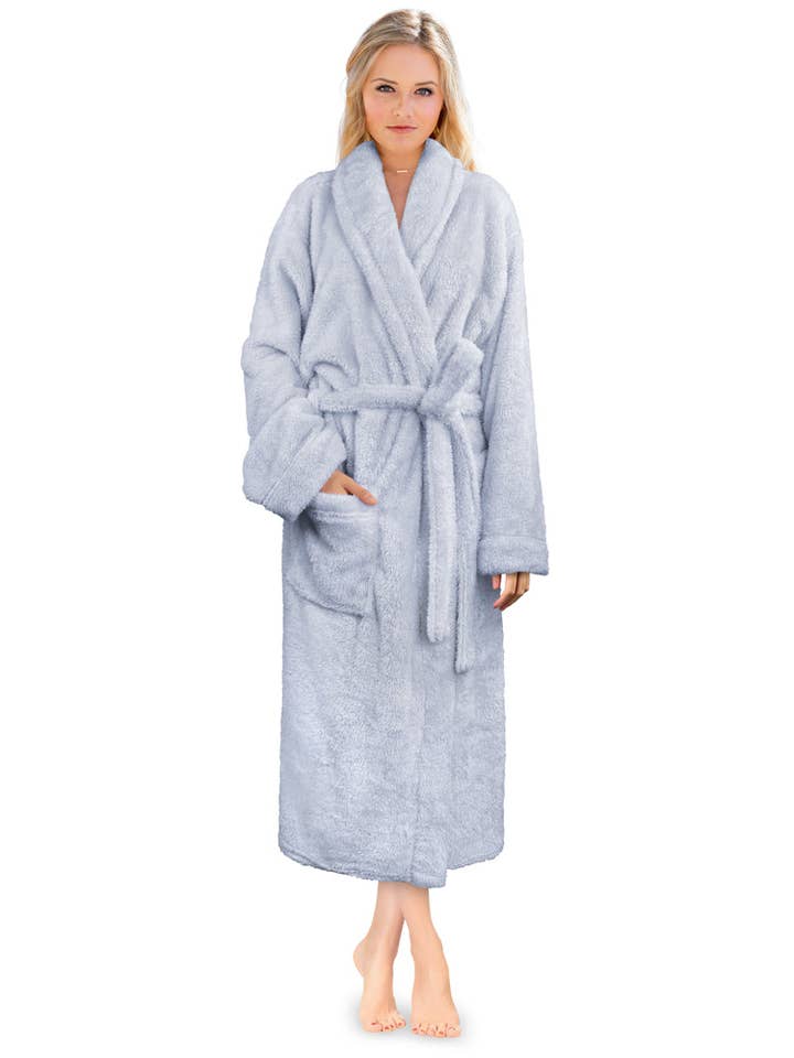 Pavilia - Wholesale Robe - Women's - Women's Sherpa Fluffy Robe