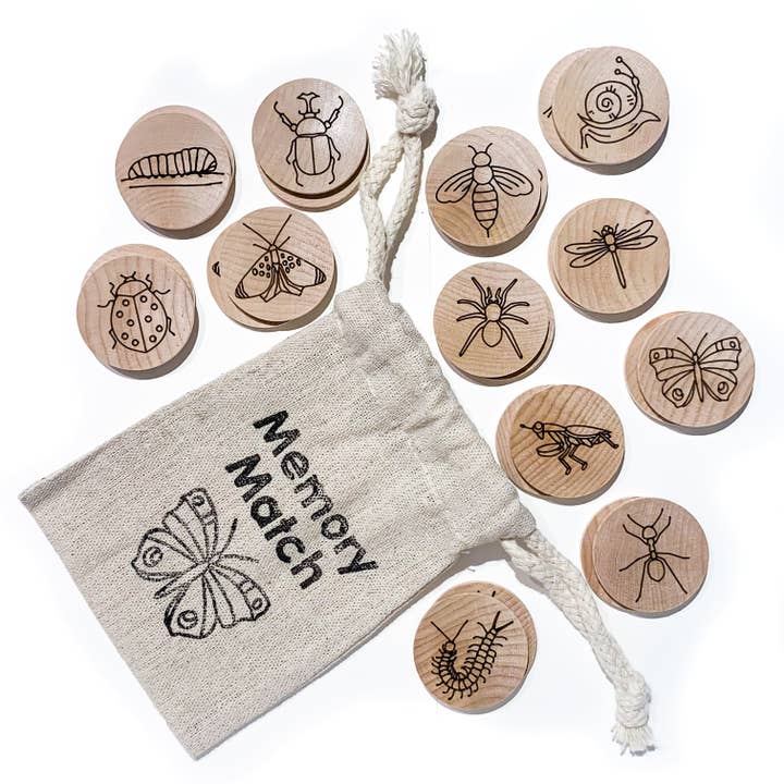 Tree Fort Toys - Wholesale Brain Game - Kids - Insect Memory Matching Game2