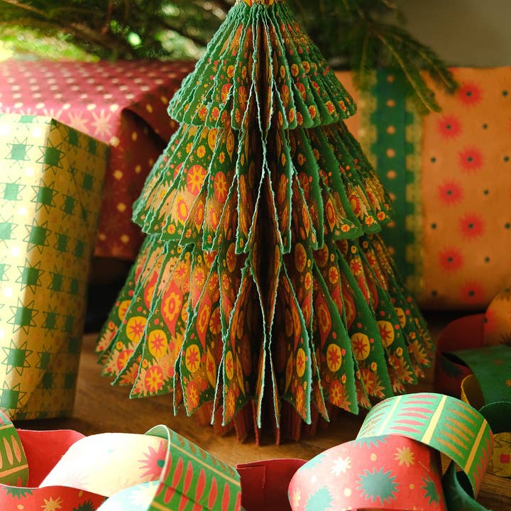 East End Press - Wholesale Christmas Decoration - Christmas Tree Honeycomb7