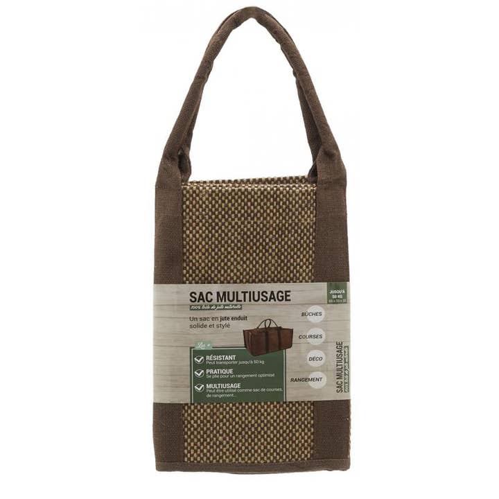 Aubry Gaspard - Wholesale Storage Bin - Jute Log Bag1