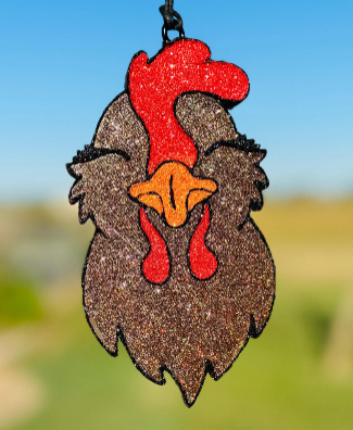 Scent Story Freshies - Wholesale Car Freshener - Unisex - Chicken With Lashes Car Freshie/Car Scent/Air Freshener1