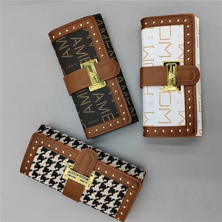 Soft PU Long Wallet for wholesale by Plush Looks