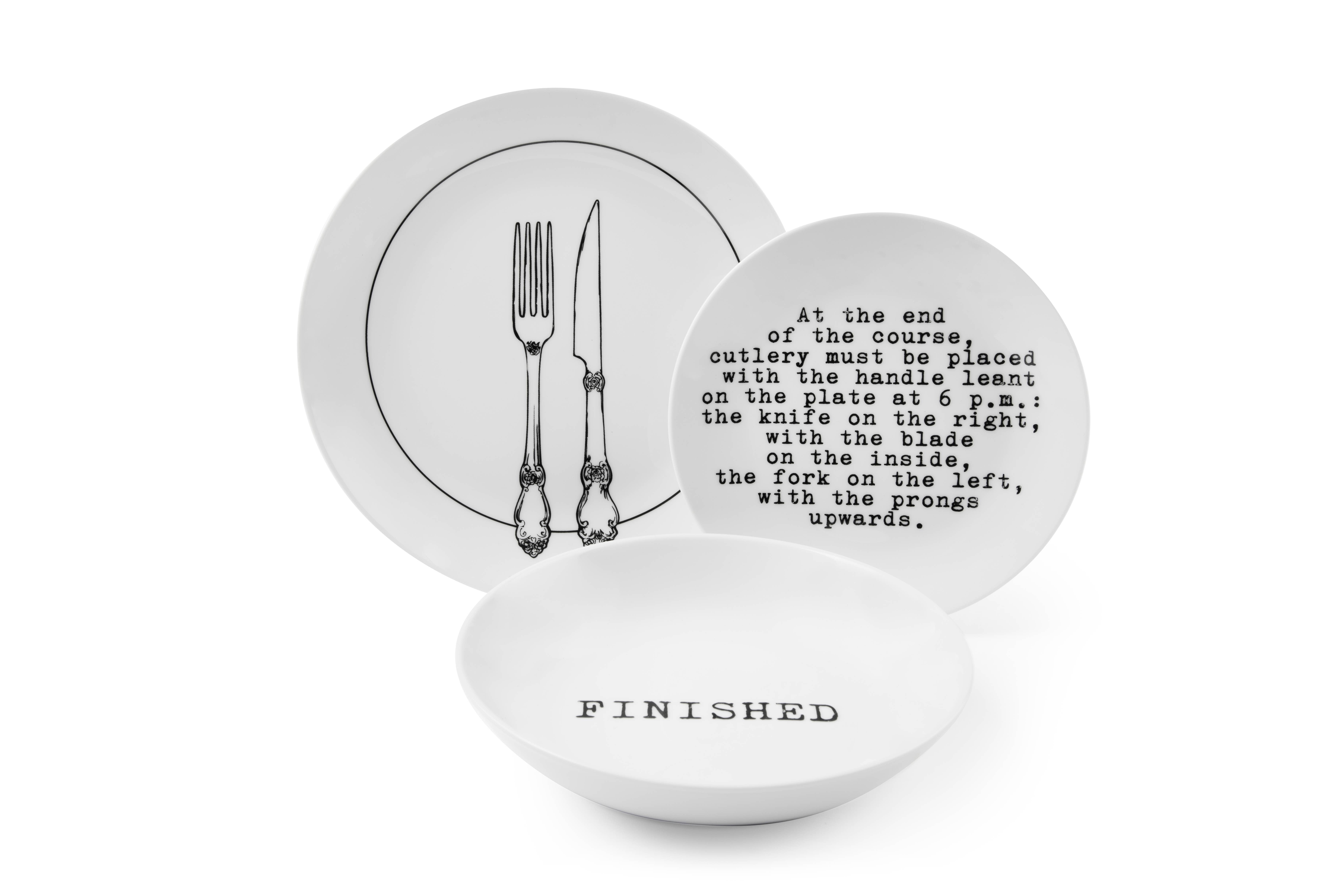 Multicolore Servizio Piatti 18 Galateo in vendita all'ingrosso su Faire1