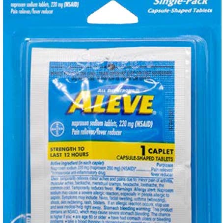 Shop The King - Wholesale Oral Supplement/Vitamin - Aleve Caplet Sleeves 12ct0