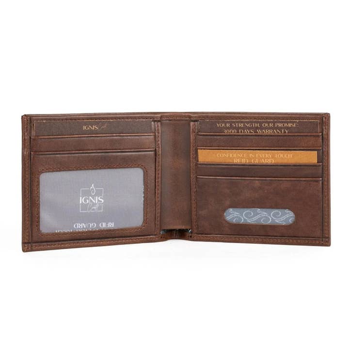 Mens Leather Wallet | Essential Slim Jasper for wholesale by Revoba LLC