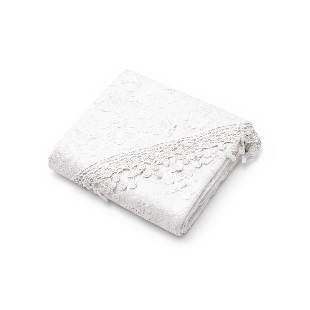 TAPA fashion – Engroshandel Tørklæde - Dame – Rosemønster Blonde Tørklæder Kirkeslør SS629 (12 stk.)16