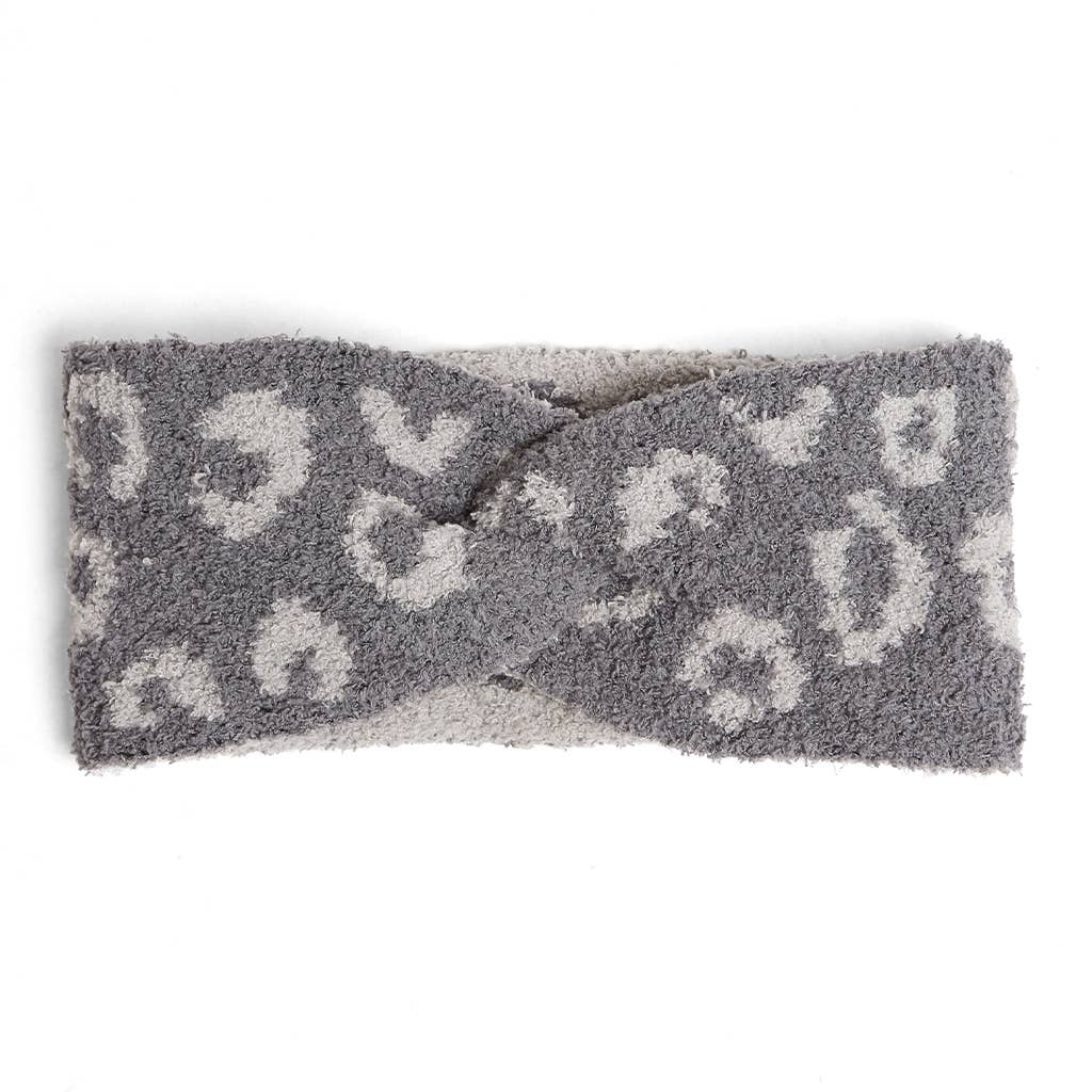 Leopard Pattern Twist Knot Headband  for wholesale on Faire6