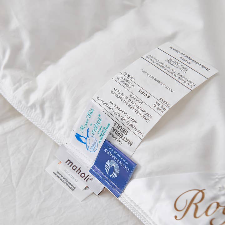 Royal Elite - Wholesale Down Comforter - Canadian Hutterite White Down Duvet Comforter - 700+ Loft2