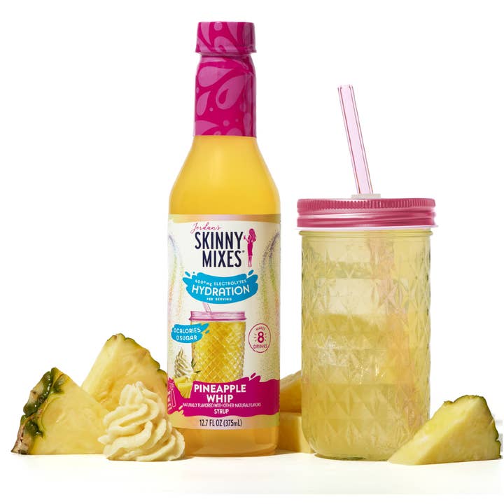 Sugar Free Pineapple Whip Hydration with Electrolytes 375ml for wholesale by Jordan's Skinny Mixes