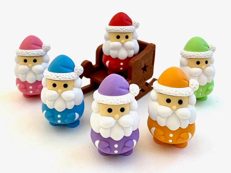 BCmini - Wholesale Eraser - 382641 Iwako Santa Claus Erasers6
