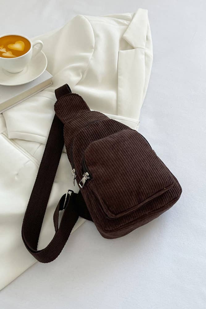 UNISHE – Großhandel Umhängetasche - Damen – schlichte Schultertasche mit Cordreißverschluss MOQ 3 Stück ZZKF9824