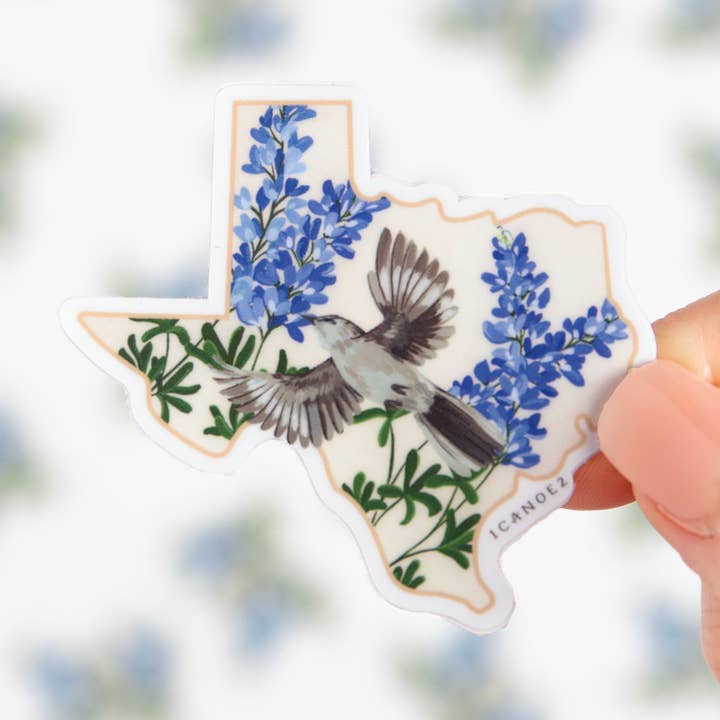 1canoe2 | One Canoe Two Paper Co. – wholesale Klistermärke – Birds & Blooms Texas Dekalklistermärke0