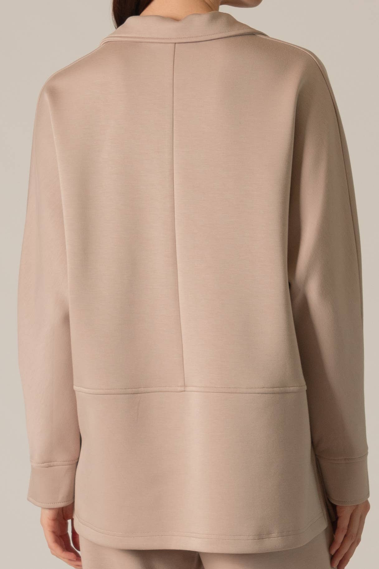 P. CILL - Wholesale T-Shirt - Women's - P. CILL Butter Modal Collared Long Sleeve Top4