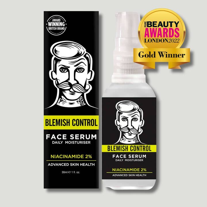 BARBER PRO – wholesale Facial serum/concentrate – BARBER PRO Blemish Control Niacinamide 2% Face Serum - Vegan