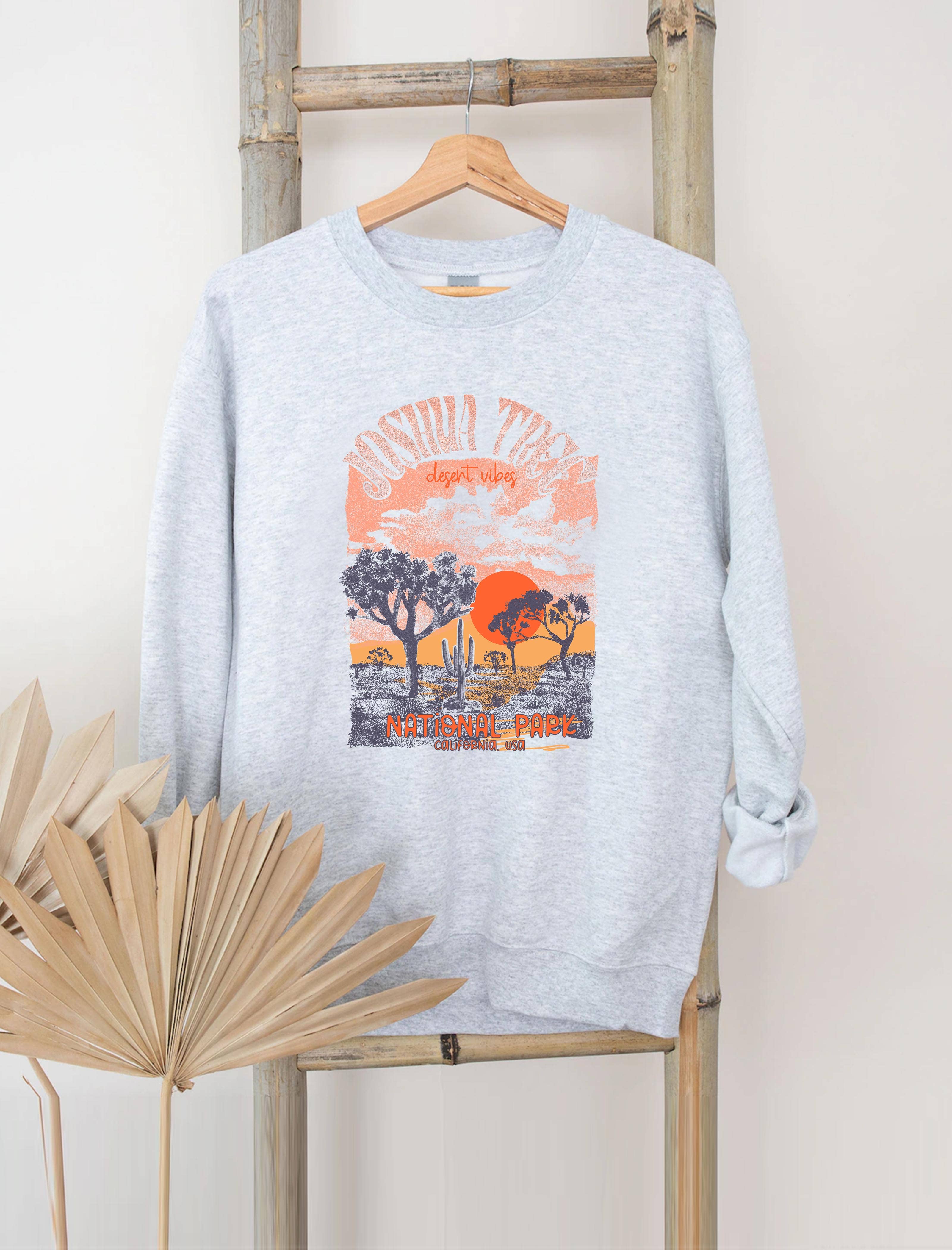 PINK NABI - Wholesale Graphic Sweatshirt - Women's - Graphic sweatshirt - Joshua tree Desert vibes1