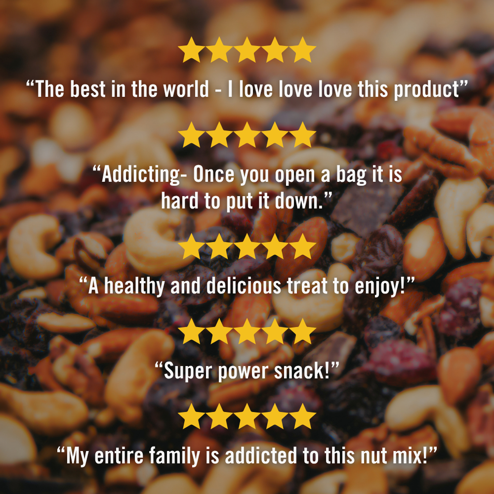 Ferris Coffee & Nut Co. - Wholesale Trail Mix - Cherries, Berries & Nuts (Roasted Salted) 10 oz.6