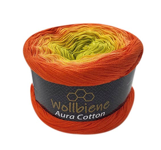 Wollbiene - Wholesale Yarn - Wool Bee Aura Cotton Bobble 200g Gradient 100% Cotton22