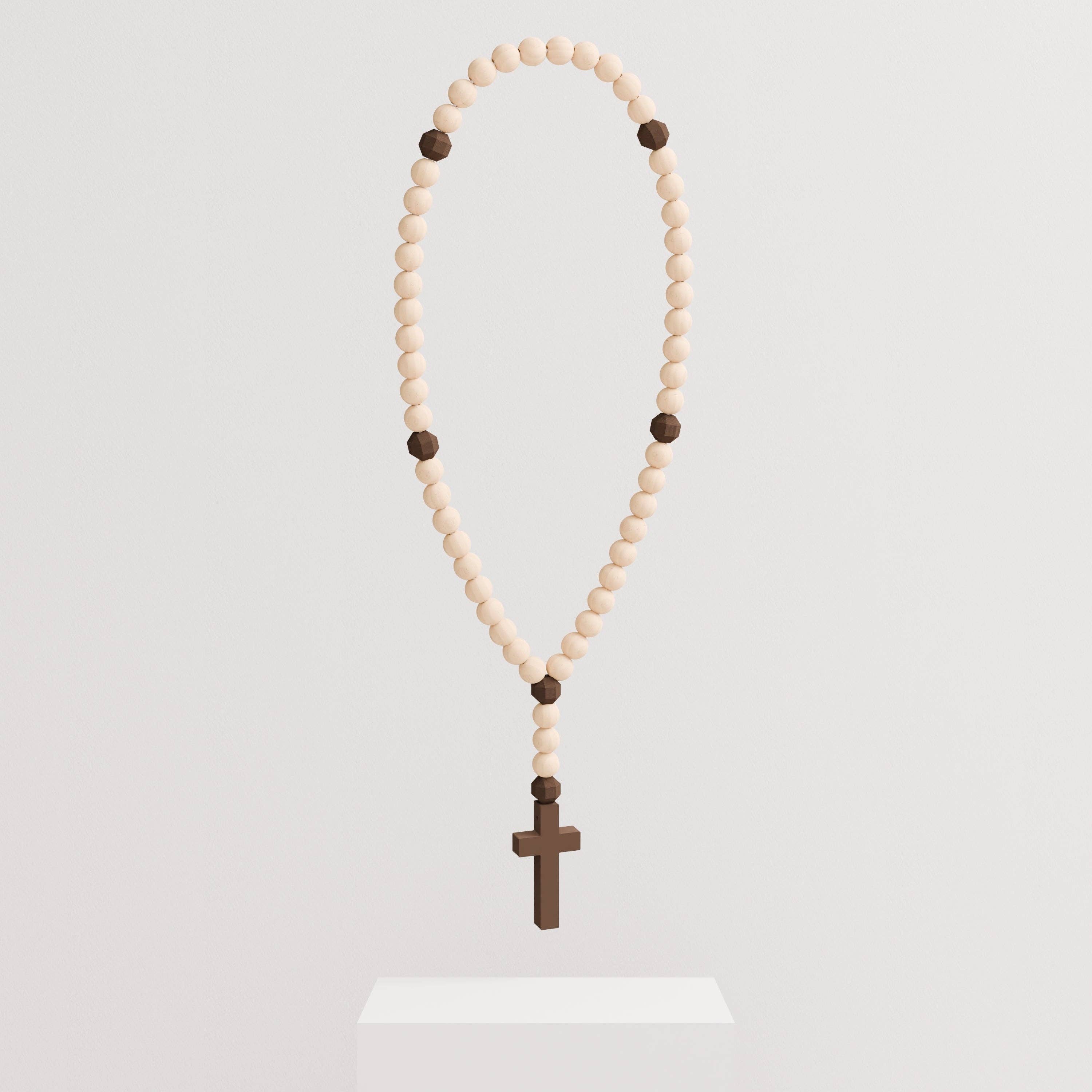 Oratio Nova - Wholesale Prayer Beads Necklace - Grand Chapelet4