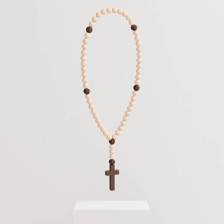 Oratio Nova - Wholesale Prayer Beads Necklace - Grand Chapelet4