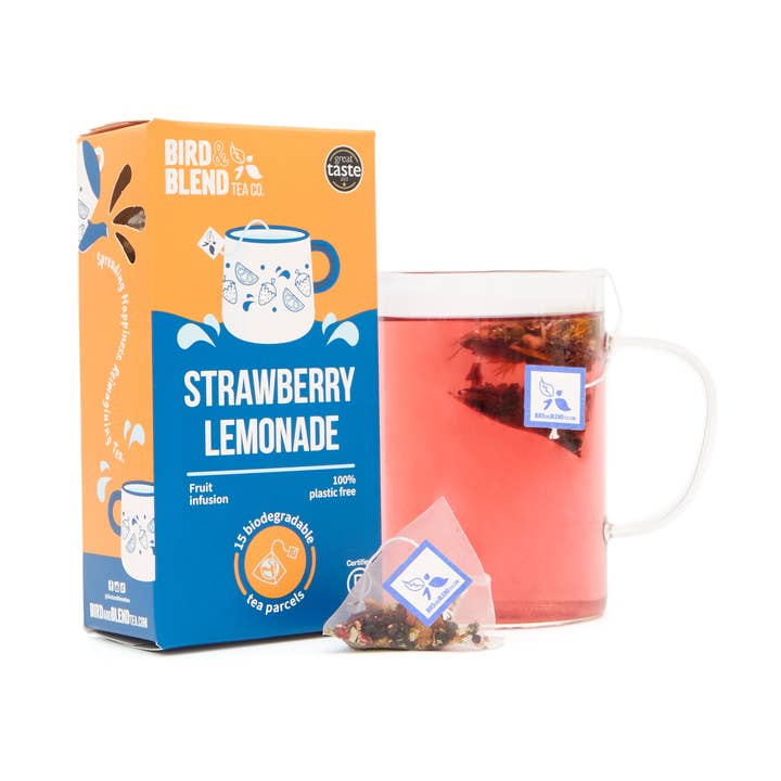 Strawberry Lemonade - 15 Tea Bags Gift Pack for wholesale by Bird & Blend Tea Co.