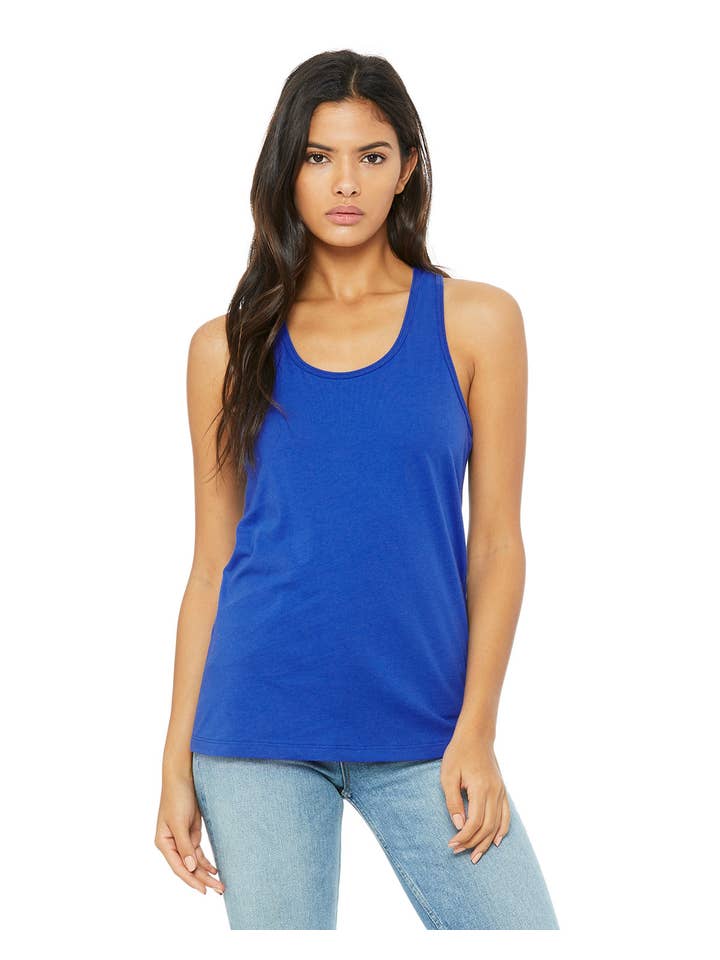 Total Apparel - Wholesale Tank Top - Women's - Bella + Canvas B6008 - Ladies' Jersey Racerback Tank