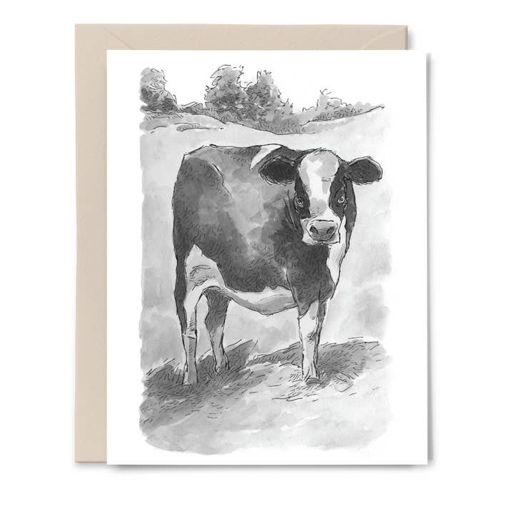 Cartão da vaca - série Tom Shannon por atacado de Apricity Press