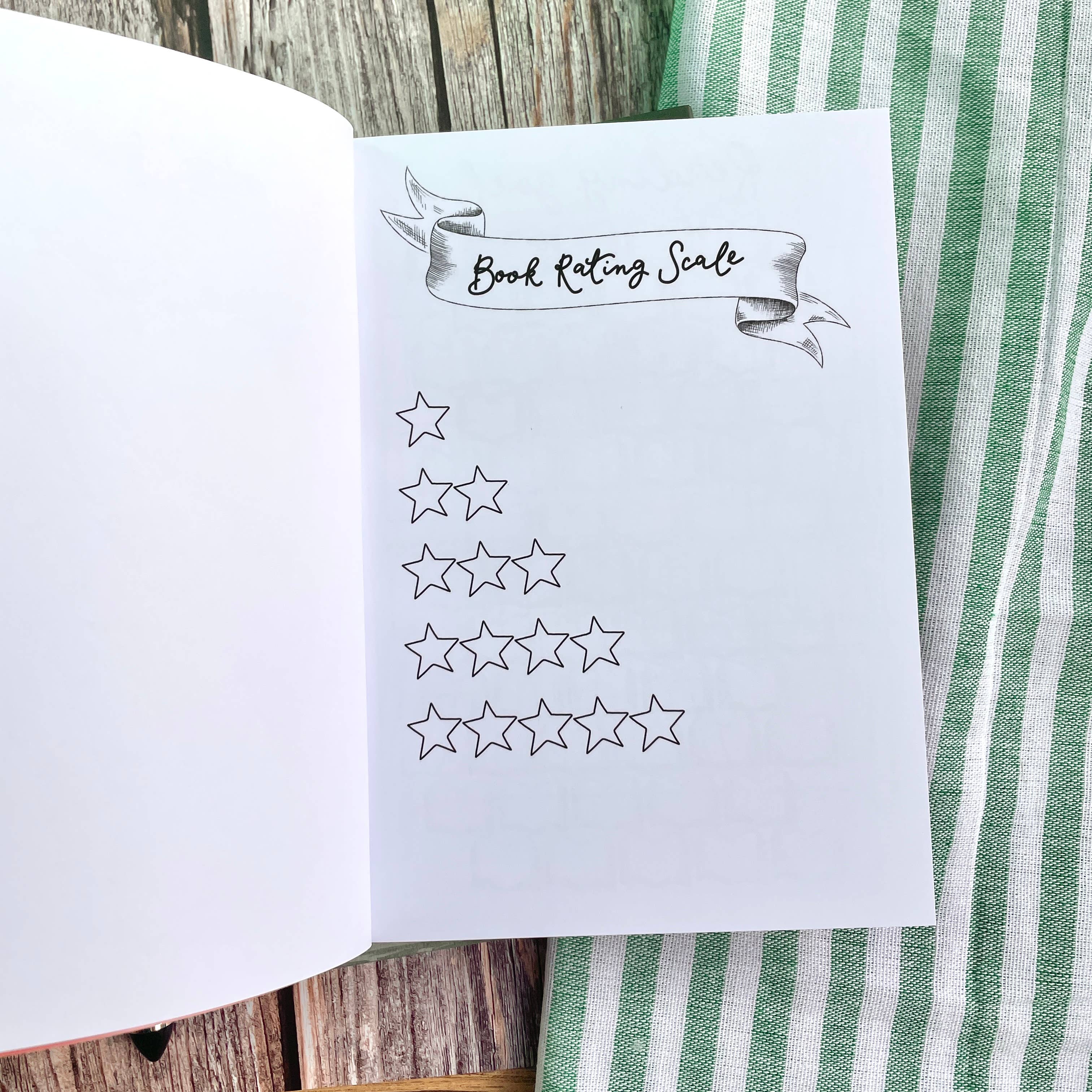 And Hope Designs - Cards, Stickers & Stationery – wholesale Journal/diary – Reading journal, pink pre-made pages book bullet journal3